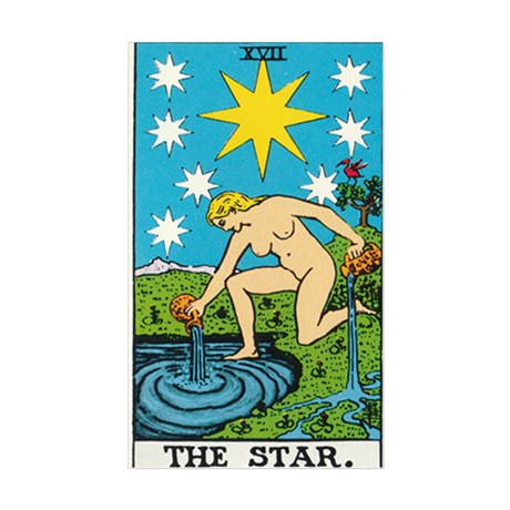 the_star_tarot_card_sticker_rectangle